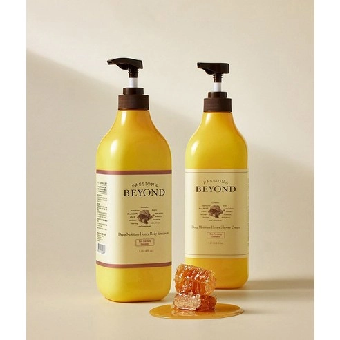 Deep Moisture Honey Shower Cream, 1,000ml, 1pack - Image 3