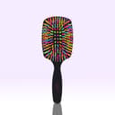 Rainbow Volume S Paddle Brush, Black, 1ea - Image 3