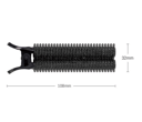 Root Volume-Up Hair Roller Clamp [Black], 4ea - Image 3