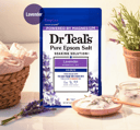 Pure Epsom Salt Soaking Solution Lavender, 1.36kg, 1pack - Image 2