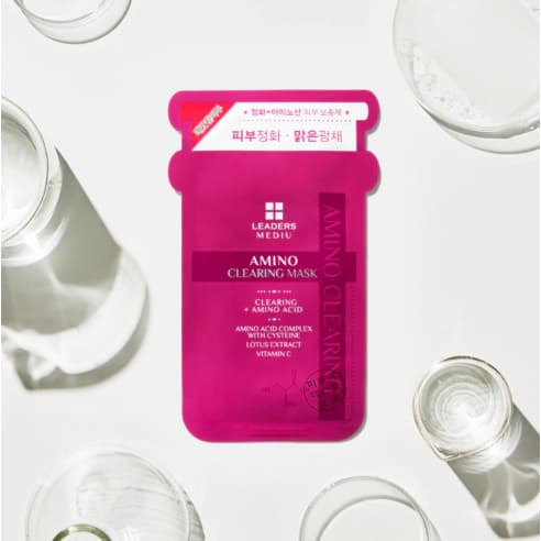 Medi-U Amino Clearing Sheet Mask, 10ea - Image 2
