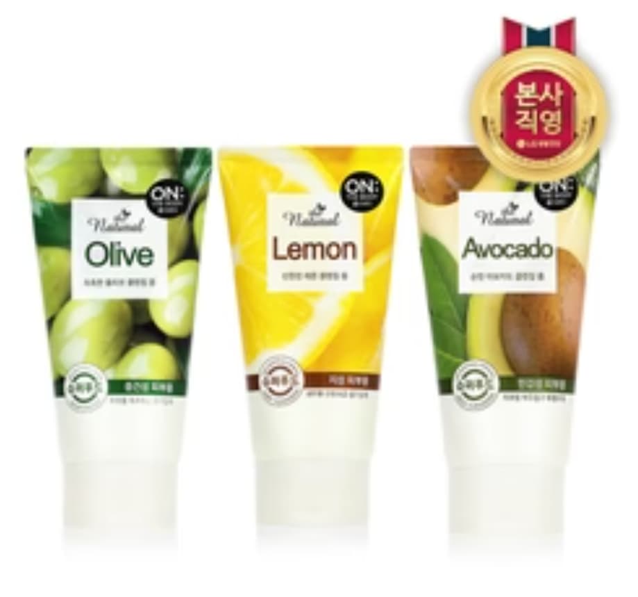 The Natural Lemon Cleansing Foam, 120g+120g+120g - Image 2