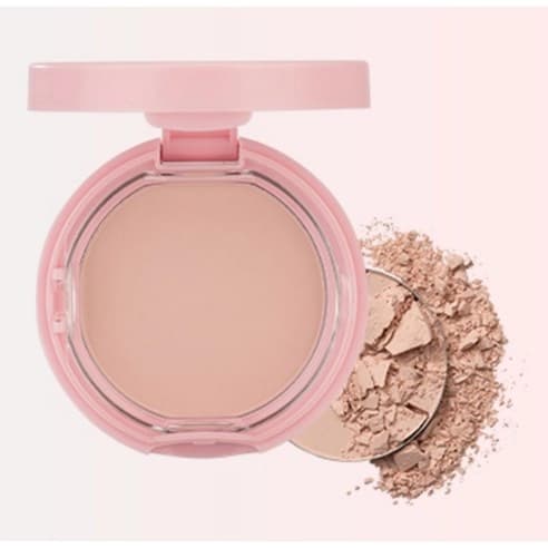 Soft Finish Powder Pact, 9g, Pink, 1pack - Image 3