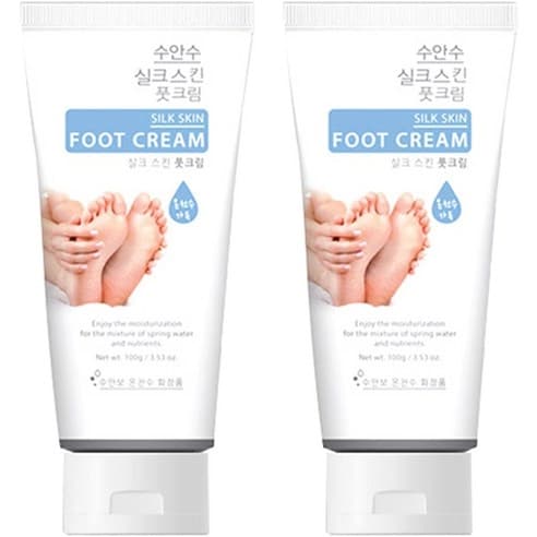 Suansu SilkSkin Foot Cream [Lemon Mint], 100gx2ea, 1pack - Image 2