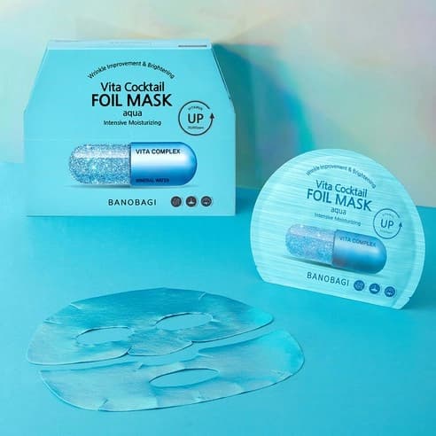 Vitamin Cocktail Foil Mask Aqua - Image 3