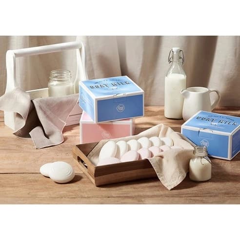 Showermate Goat Milk Beauty Soap White Milk, 12ea - Image 7