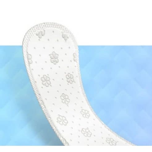 Bodyfit Natural Cotton Pantyliner Lavender Scent Long, 40eax2, 1pack - Image 2