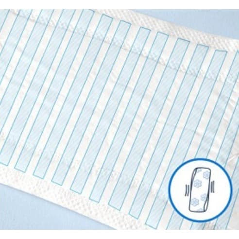 Bodyfit Natural Cotton Pantyliner Lavender Scent Long, 40eax2, 1pack - Image 5