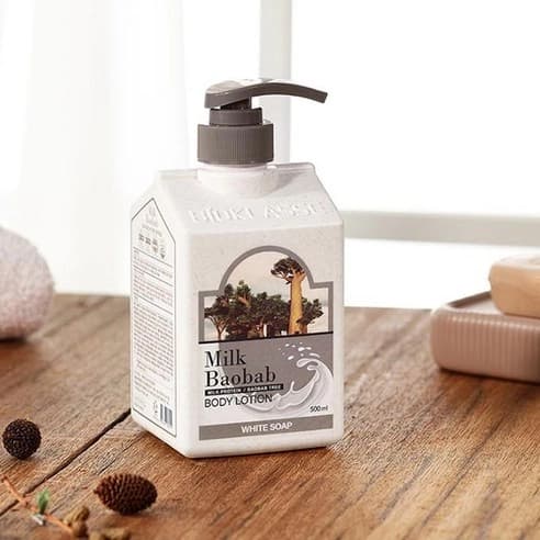 Original Body Lotion [White Soap], 500ml, 1pack - Image 2
