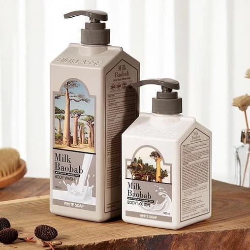 Original Body Lotion [White Soap], 500ml, 1pack - Image 3