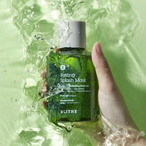 Patting Splash Mask [Soothing & Healing Green Tea], 150ml, 1pack - Image 2