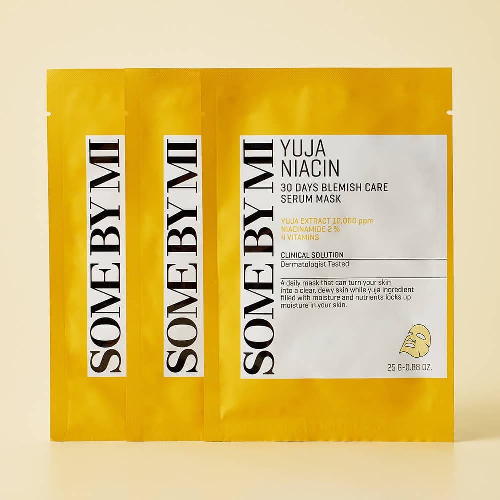 Yuja Niacin 30 Days Blemish Care Serum Mask, 10ea, 1pack - Image 2