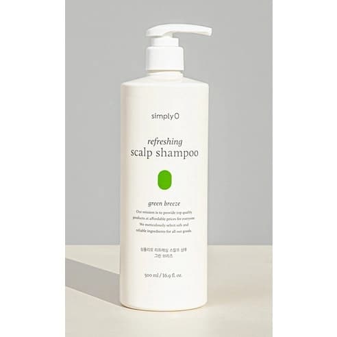 Refreshing Scalp Shampoo [Green Breeze], 500ml, 1pack - Image 2