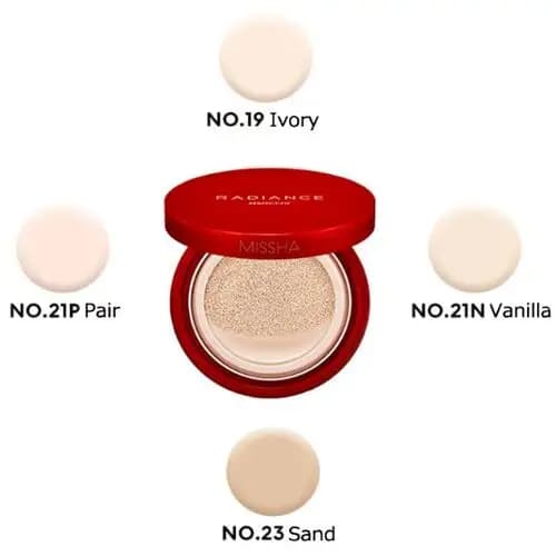 Radiance Perfect Fit Cushion [SPF50+/PA+++], 15g, 23 Sand, 1pack - Image 2