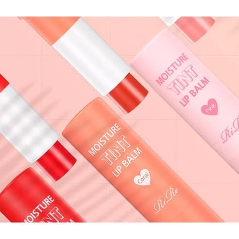 Moisture Tint Lip Balm, 3.5g, Red, 3ea - Image 2
