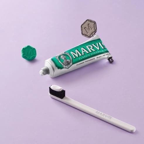 White Soft Toothbrush, 1ea - Image 4