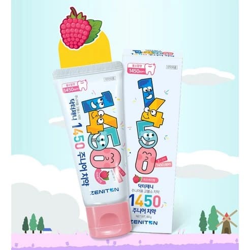 Dr. Jennie Little Junior Toothpaste [Raspberry Flavor], 60g - Image 4