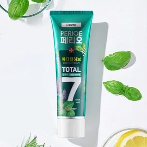 Total 7 Medical Herb Basil Mint Toothpaste - Image 3