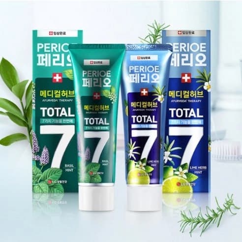 Total 7 Medical Herb Basil Mint Toothpaste - Image 7