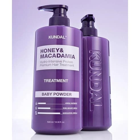 Honey & Macadamia Hair Treatment [Baby Powder], 500mlx2ea, 1pack - Image 8