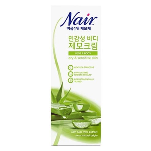 Hair Removal Sensitive Cream For Dry & Sensitive Skin - Legs & Body, 100ml+100ml, 1pack - Image 2