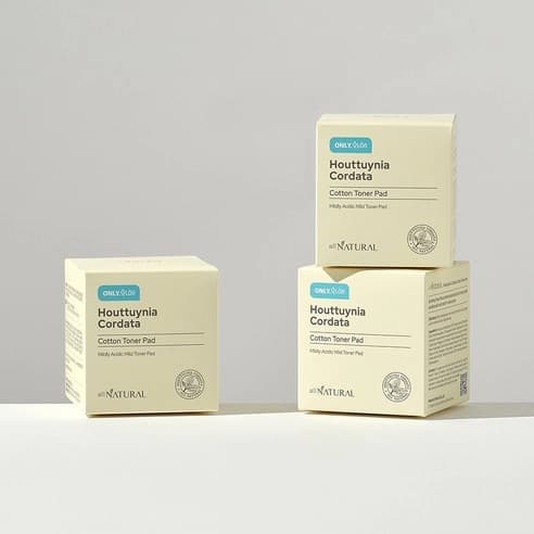 Houttuynia Cordata Cotton Toner Pad, 80ea - Image 3