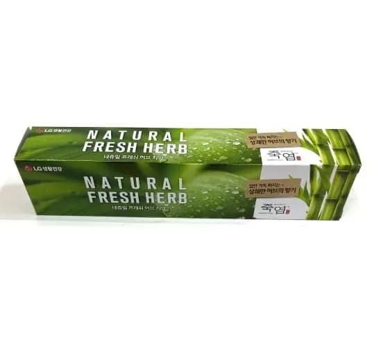 Bamboo Salt Natural Fresh Herb Toothpaste, 160g - Image 2