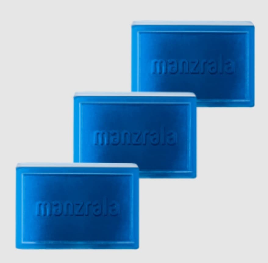 All-in-One Blue Shower Bar, 120g+120g+120g - Image 2