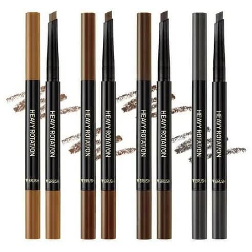 Heavy Rotation Hard Edge Eyebrow Pencil, 0.4g, 02 Natural Brown, 1pack - Image 2
