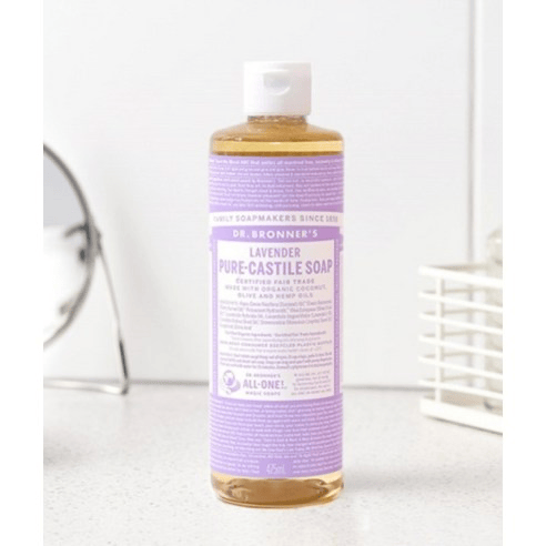 DR. BRONNER'S Lavender Pure Castile Soap, 475ml, 1pack - Image 3