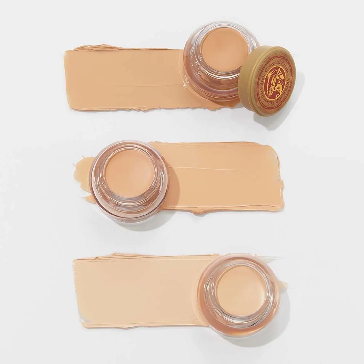 Salmon Darkcircle Concealer Cream, 10g, 02 Salmon Beige, 1pack - Image 3