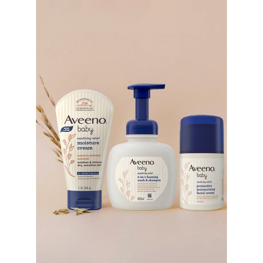 Soothing Relief Foaming Wash and Shampoo, 400ml, 1pack - Image 2