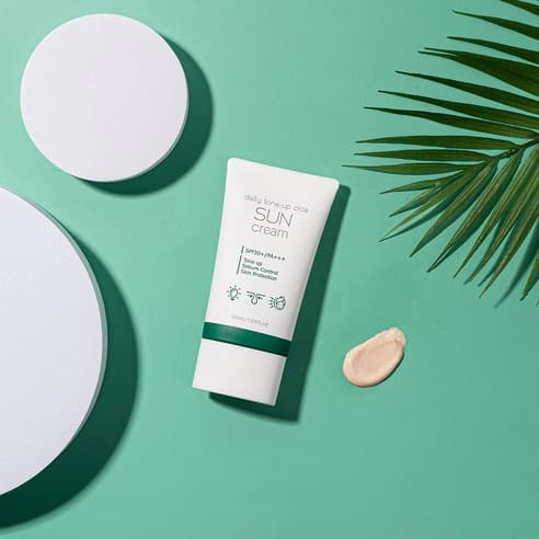 Daily Tone-Up Cica Sun Cream [SPF50+/PA+++], 50ml - Image 3