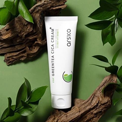 EGF Greentea Cica Cream, 120ml, 1pack - Image 3