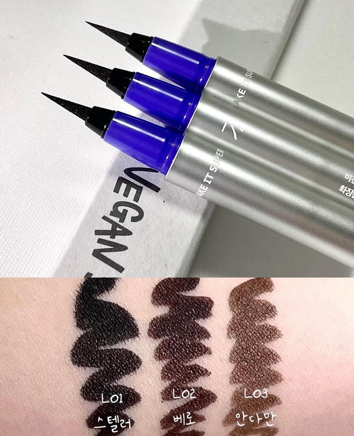 Shine Eyeliner, 0.5g, L02 Verreaux (Deep Brown) - Image 2