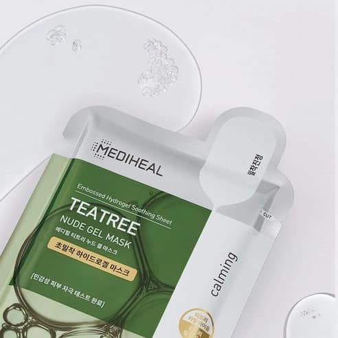 Tea Tree Nude Gel Mask, 10ea, 1pack - Image 2