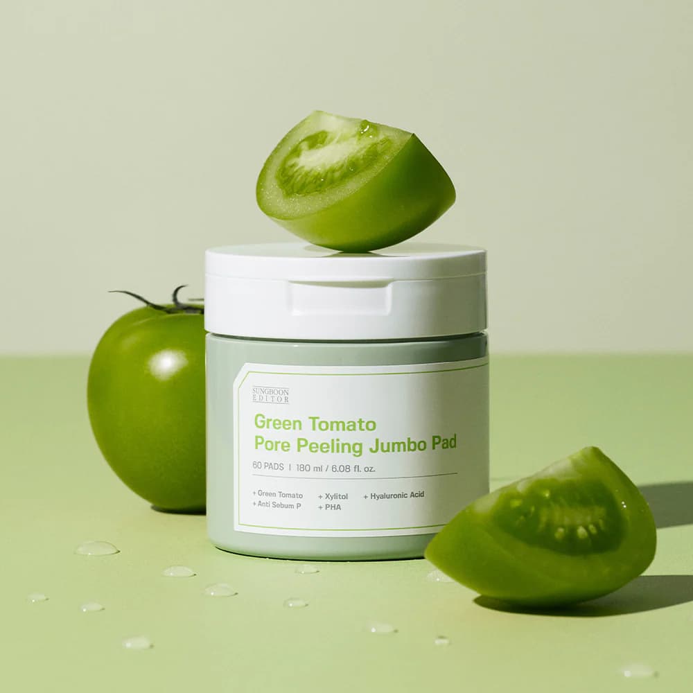 Green Tomato Pore Peeling Pad - Image 2