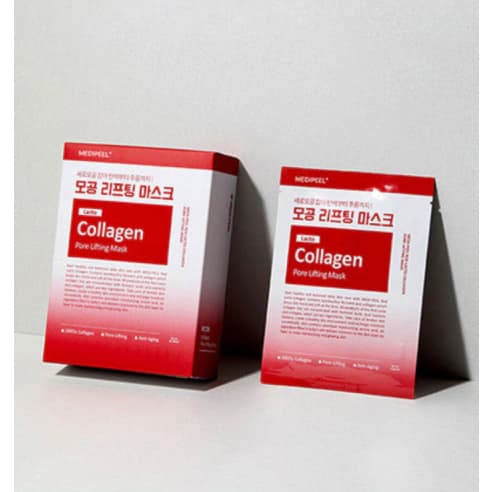 Red Lacto Collagen Pore Lifting Mask, 10ea - Image 4