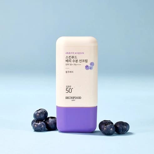 Berry Moisturizing Sun Cream [SPF50+/PA++++], 50ml, 1pack - Image 2