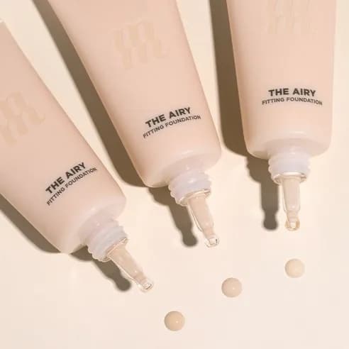 The Airy Fitting Foundation [SPF30/PA++], 30ml, AF3 Sand, 1pack - Image 4
