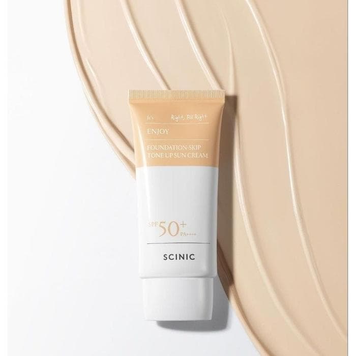 Enjoy Foundation-Skip Tone Up Sun Cream [SPF50+/PA++++] - Image 2