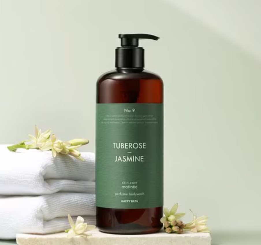 Skincare Perfume Body Wash [Tuberose & Jasmine], 900g, 1pack - Image 2