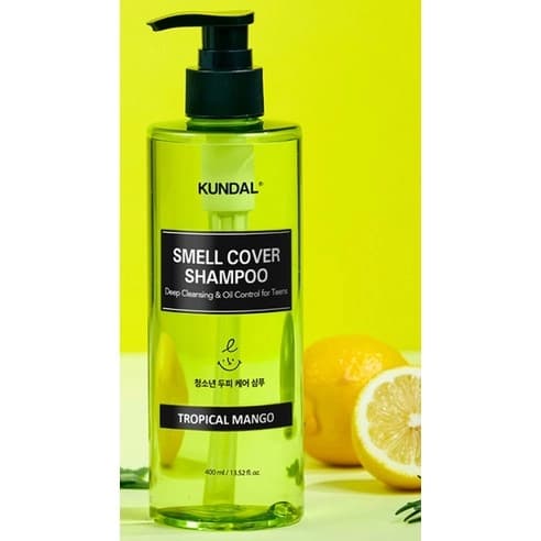 All Day Smell Cover Youth Shampoo [Lime Basil & Mandarin], 400ml, 1pack - Image 3