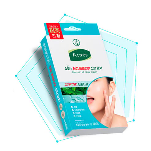 3-Second Soothing All-Clear Spot Patch, 66ea, 1pack - Image 3