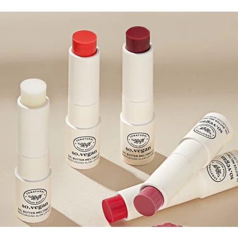 Sal Butter Melting Lip, 3.8g, 01 Clear Balm, 1pack - Image 3