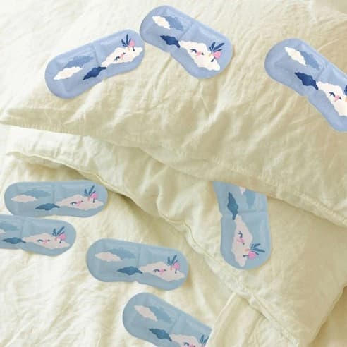 Daily Eye Mask [fleecy cloud], 5ea - Image 8
