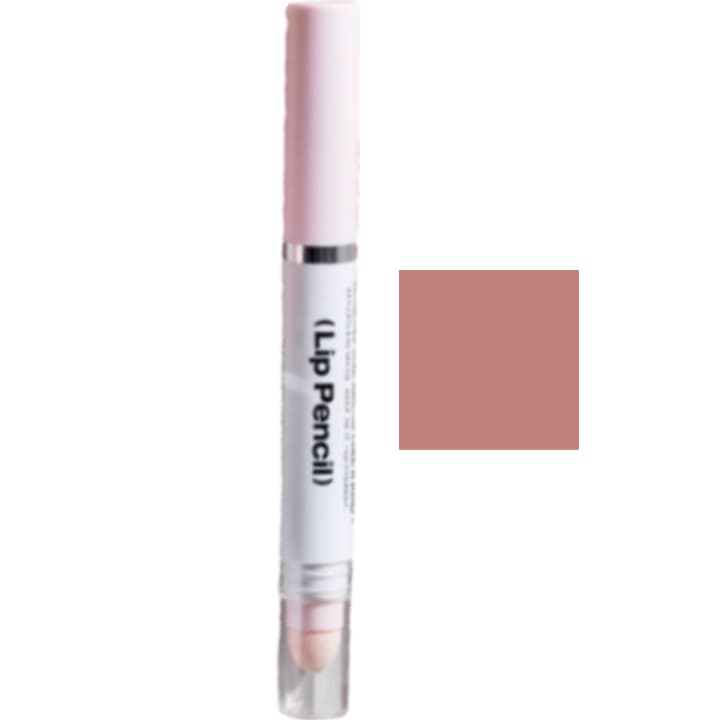 Rough But Pro Lip Pencil, 1.3g, 06 Shell Salmon, 1pack - Image 2