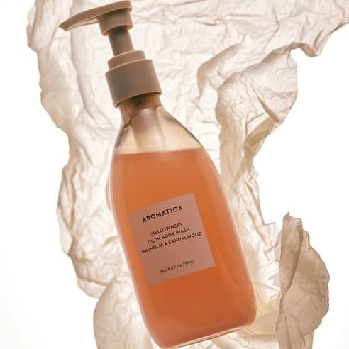 Mellowness Oil in Body Wash [Magnolia & Sandalwood], 290ml, 1pack - Image 4