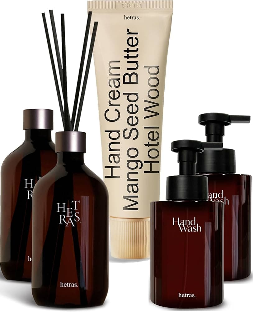 hetras Perfume Bubble Hand Wash [Hotel Wood], 515mlx2ea, 1pack - Image 2