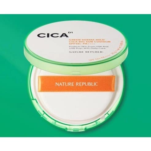 GREEN DERMA MILD CICA BIG SUN CUSHION, 25g, 1pack - Image 2